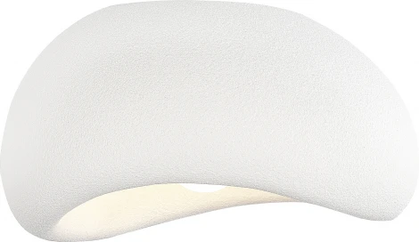 Светильник потолочный ST Luce Wabi Sabi SL1522.512.01 белый/белый E27 1*60W (220V, круглые)