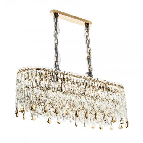 Подвесная люстра хрустальная Modelux MODELUX ML.7073.13 GD