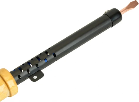 Паяльник с деревянной ручкой 30W Stekker 49983