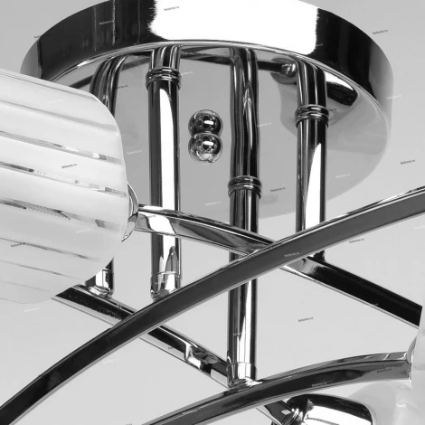 Потолочная люстра DeMarkt Олимпия 638011808 (220V, узор в полоску)