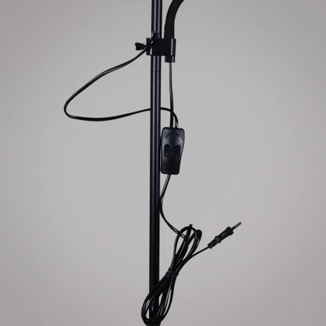 Торшер с выключателем Reluce 00306-0.7-02 BK