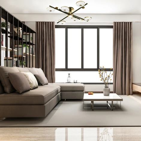 Потолочная люстра Divita 10219/6 LED*78W Black/Gold