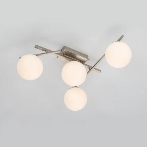 Потолочная люстра на штанге Citilux Dorsy CL223141 (регулировка яркости, LED, 220V, пульт управления, шарики)