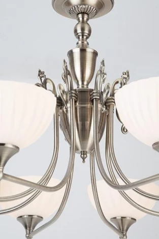 Потолочная люстра Eurosvet Lira 60053/8 античная бронза