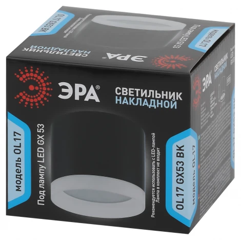 Точечный светильник ЭРА OL17 GX53 BK OL17 GX53 BK