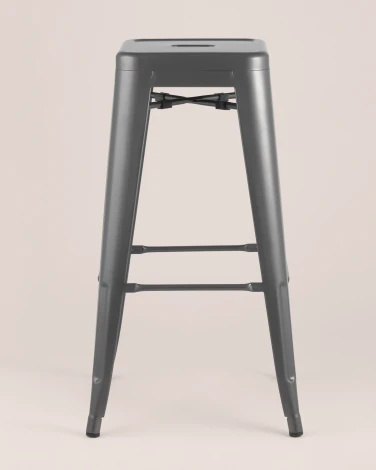 Стул барный Stool Group TOLIX серебристый матовый УТ000000495
