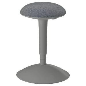НИЛЬС-ЭРИК Высокий табурет, серый, Кабуса темно-серый
