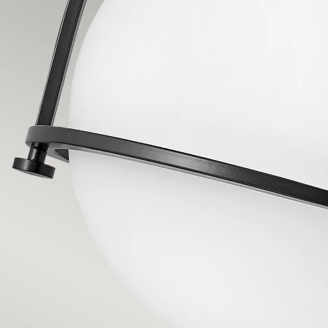 Потолочный светильник круглый Somerset QN-SOMERSET-F-O-BK Hinkley (220V, шар)