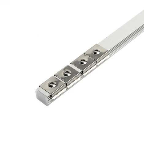 Профиль алюминиевый накладной серый 12х16х2000 мм Wolta WAP WAP-S-16/12/2000-A