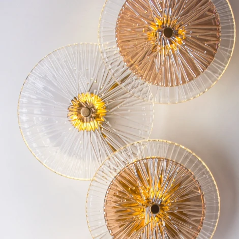 Настенный светильник Arte Lamp A1258AP-4PB (LED, 220V, круглые)