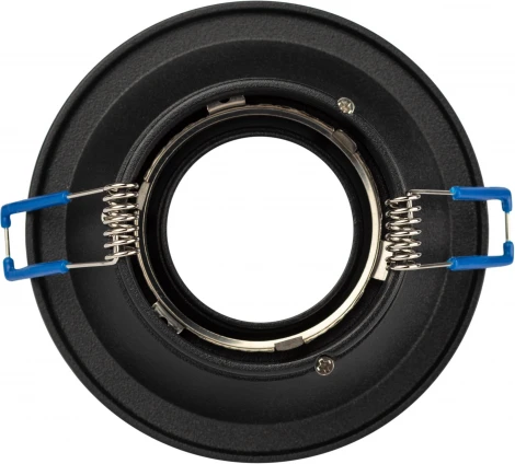 Встраиваемый точечный светильник ЭРА KL100 BK (12V, круглые)