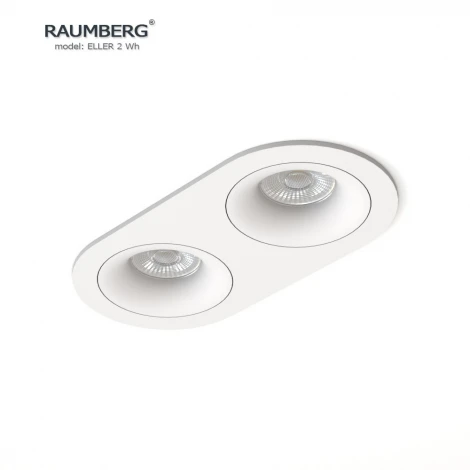Встраиваемый светильник Raumberg Eller2Wh White (DE-2002)