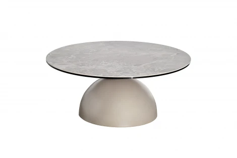 57EL-17011 Стол журнальный, керамика Augustus Gray d90*39см Garda Decor