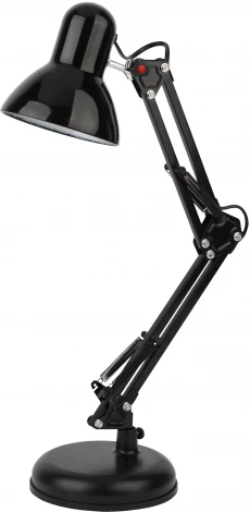 Офисная настольная лампа Эра N-214-E27-40W-BK (220V, выключатель)