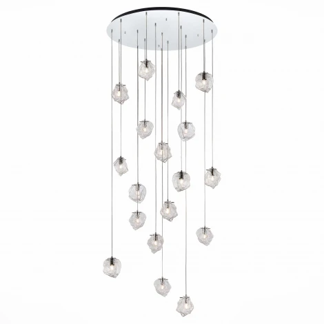 Подвесной светильник ST Luce Portici SL1175.103.18 (220V, на тросе, шарики)