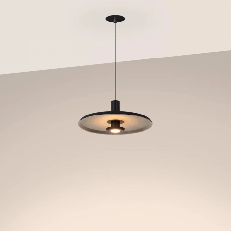 Подвесной светильник светодиодный SP-KOTARO-R350-12W Warm3000 (BK-GR, 36 deg, 230V, TRIAC) (Arlight, IP20) 057223