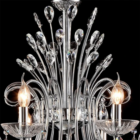 Подвесная люстра Lumien Hall Chloe 0015/12P-CR