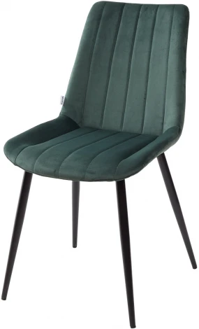 Обеденный стул M-City FLIP лесная зелень, велюр G108-65
