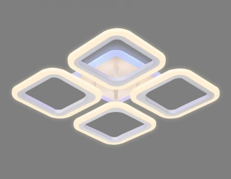 Потолочная люстра Ambrella Acrylica Original FA441 (регулировка яркости, LED, 220V, пульт управления, управление смартфоном, умный дом - PC.Lamper)