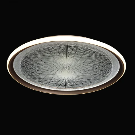 Потолочный светодиодный светильник круглый с пультом DeMarkt Норден 660014501