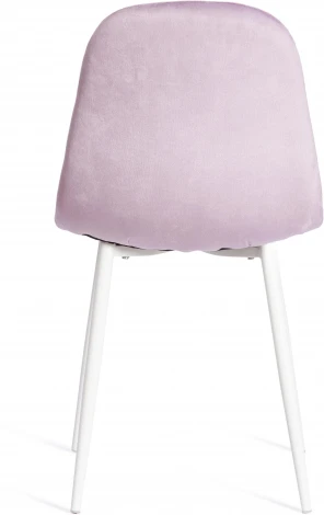 Обеденный стул Tetchair BREEZE (Вельвет,Металл/Белый) 19338
