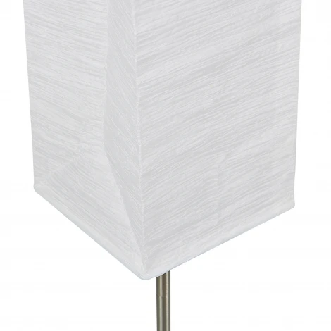 Торшер E27, 2х60W. механический выключатель, белый Uniel UML-T400 2хE27 WHITE