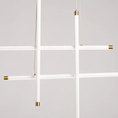 Подвесной светильник DeMarkt Ральф 675015704 (LED, 220V, пульт управления, на проводе)