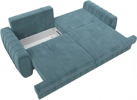 Диван прямой Лига-057 НПБ Лига Диванов (Велюр) арт.129211