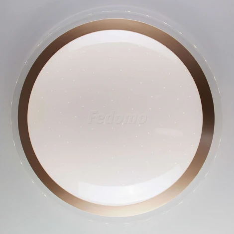 Потолочный светильник Eurosvet Fusion 40004/1 LED матовое золото 54W