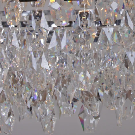 Подвесная люстра хрустальная Reluce 00995-0.4-500 MX CH