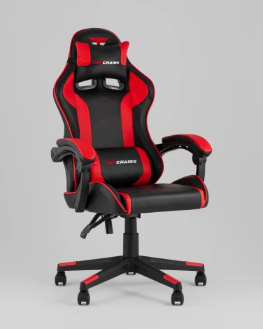 Кресло спортивное TopChairs Shadow черно-красный арт.УТ000039459