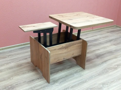 Стол-трансформер 5, Дуб вотан ГЗМИ Дебют 102145