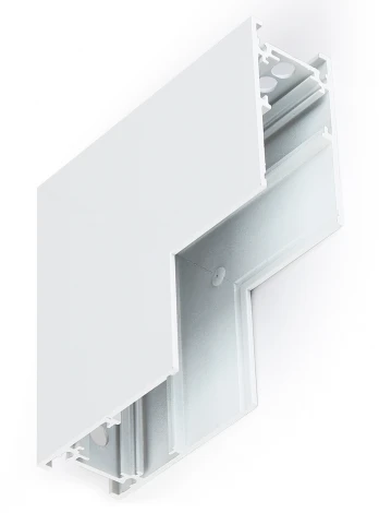 Коннектор угловой внутренний для накладного магнитного шинопровода TRACK SYSTEM GL3377