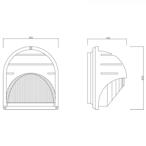 Архитектурная подсветка Arte Lamp Urban A2802AL-1GY