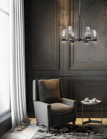 Подвесная люстра ST Luce Progetto SL815.303.06 (LED, 220V, на цепи, подсвечник, свеча)