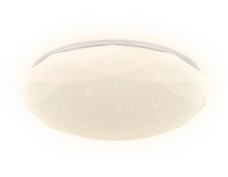 Потолочный светильник RGB круглый Ambrella FF FF418 (LED, 220V, пульт управления, круглые)