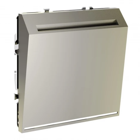 Выключатель встраиваемый карточный 16А (шелк) Voltum S70 VLS010704