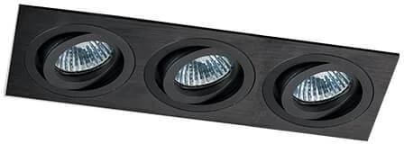 Встраиваемый точечный светильник SAG 03b SAG303-4 black Italline black/black (12V)