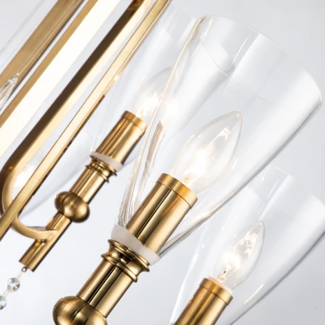 Подвесная люстра Favourite Lyra 2968-9P (220V, на цепи)