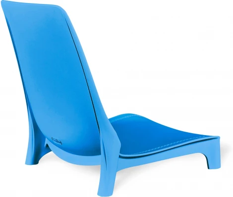 Стул Sheffilton SHT-S75 небесно-синий/хром лак