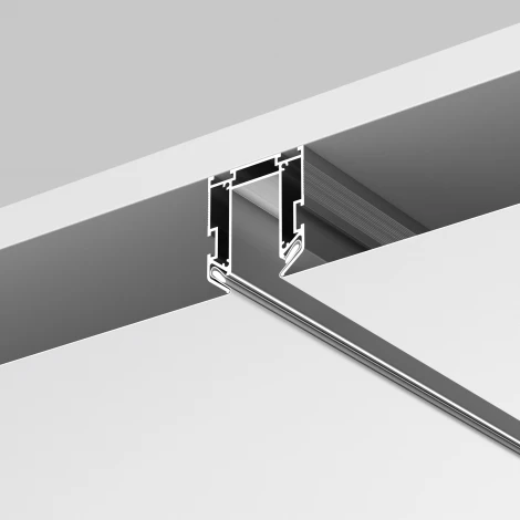 Профиль для монтажа Exility в натяжной ПВХ потолок Maytoni Technical Accessories for tracks Exility TRA034MP-212S(N)