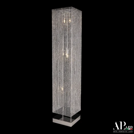 Торшер пультом APL LED Rimini S500.T1.30-150.E.Ni.E14