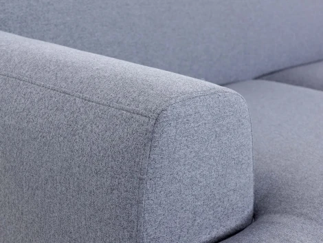 Диван Portofino 2-х местный ОГОГО (арт.581042), (Рогожка/Сиреневый)