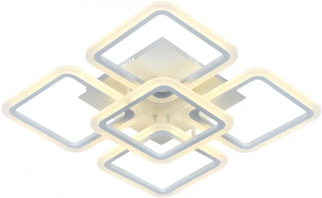 Люстра потолочная светодиодная Square 10220/5 LED*98W White