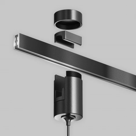 Трековый светильник магнитный 5W 24V Maytoni Focus Led TR156-1-5W3K-B (круглые)