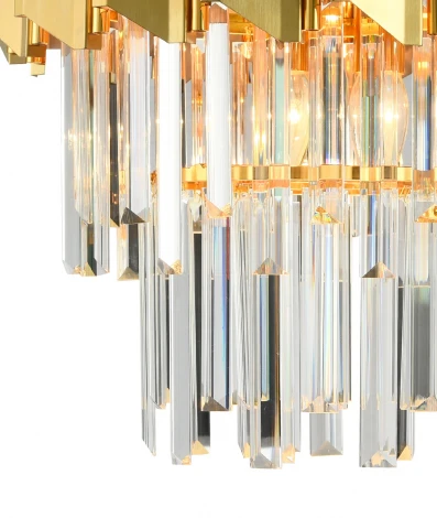 Подвесная люстра Natali Kovaltseva Delta 79005/6C BRASS