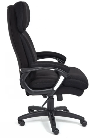 Кресло DUKE флок/ткань, черный/черный , 35/TW-11 Tetchair 14040