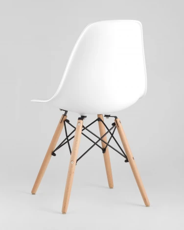 Стул Eames Style DSW белый (разборный каркас) Stool Group арт.УТ000036423