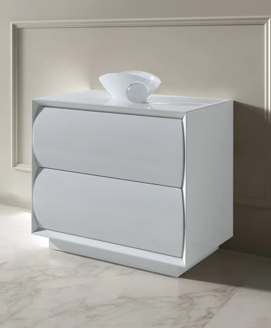 Тумба прикроватная M-131 белый