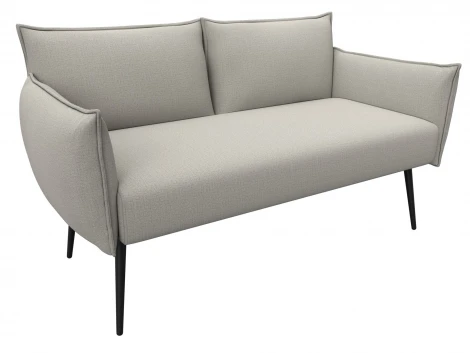 Диван прямой Лига-083 (Фанера/Металл/Рогожка/Бежевый) Лига Диванов 131061